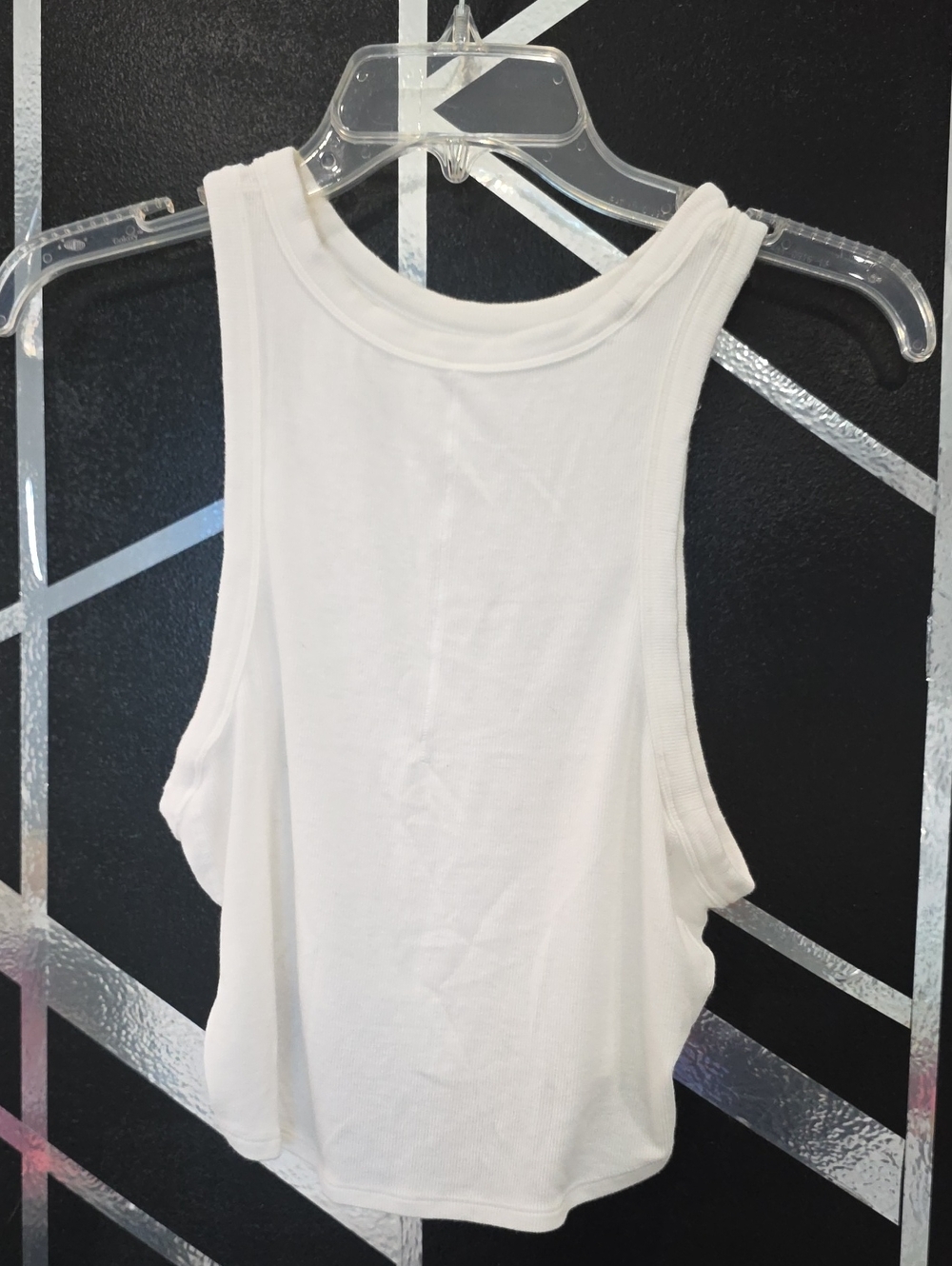 lululemon athletica White Racerback Tank Top